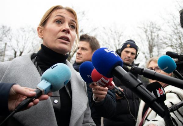 La maire de Dijon Nathalie Koenders à Dijon le 15 décembre 2025