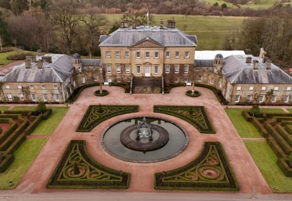 Dumfries House, siège de la fondation du roi Charles III à Cumnock, en Ecosse, le 16 janvier 2026