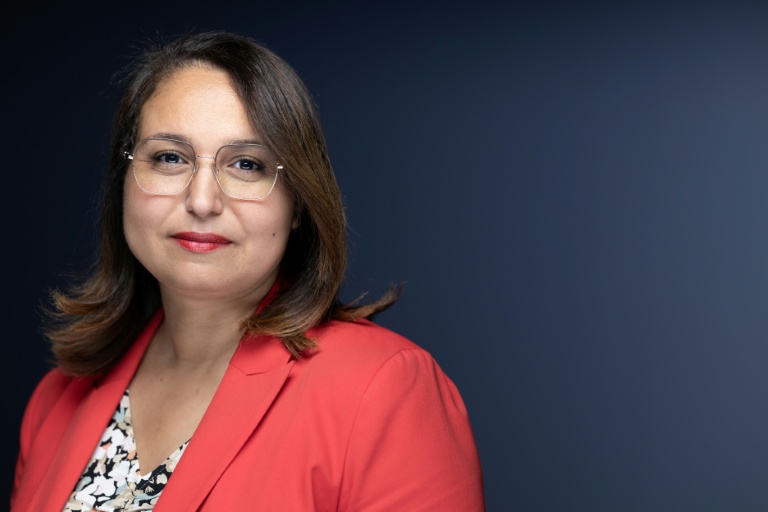 La députée LFI Farida Amrani à Paris, le 17 juillet 2024