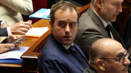 Le Premier ministre Sébastien Lecornu à l'Assemblée nationale, le 7 janvier 2026 à Paris