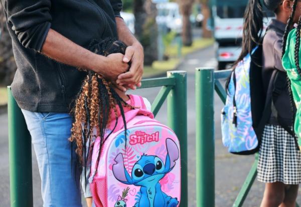Rentrée des classes à Saint-Denis de la Reunion, le 19 août 2025