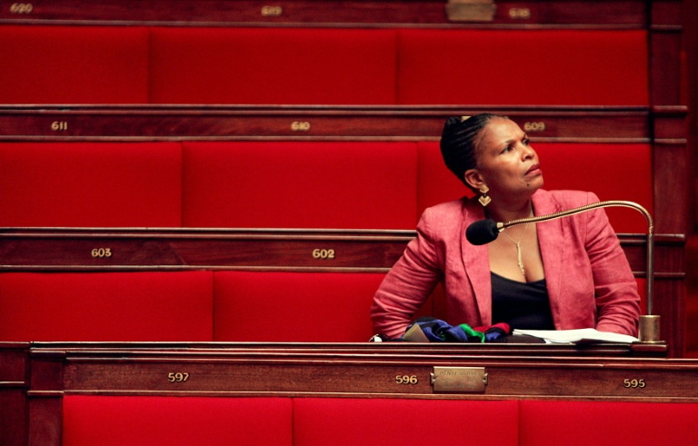 Christiane Taubira à l'Assemblée nationale le 29 janvier 2005
