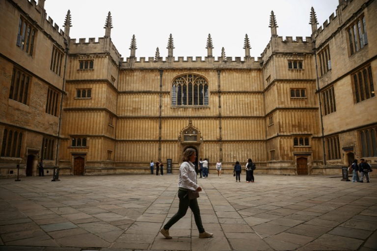 La bibliothèque Bodleian de l'université d'Oxford, à Oxford, en Angleterre le 17 juin 2026