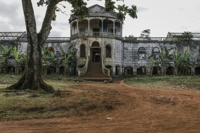 L'ancien hôpital de la roça Agua Ize, l'une des six classées par l'Unesco,à Sao Tome-et-Principe, le 10 août 2026