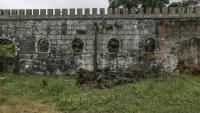Les Sanzalas - ancien logements - de la roça de Sundy, à Sao Tomé-et-Principe, le 1er août 2026