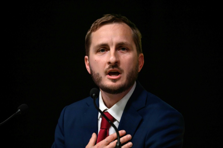 Le candidat insoumis à la mairie de Toulouse, François Piquemal, le 22 janvier 2026, à Toulouse