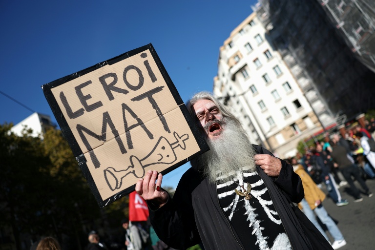 Manifestation contre la vie chère, le 31 octobre 2026 Porte de Bagnolet, à Paris 