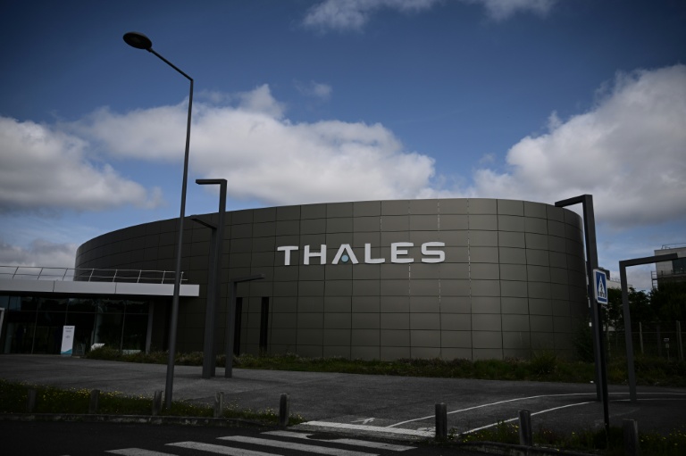 Le site du Thales à Mérignac, près de Bordeaux, dans le sud-ouest de la France, le 28 mai 2025