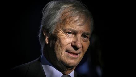 L'homme d'affaires Vincent Bolloré, le 13 janvier 2026 à Paris