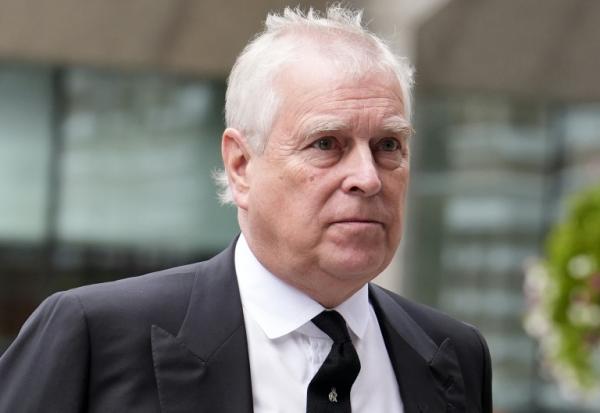 L'ex-prince prince Andrew de Grande-Bretagne à la cathédrale de Westminster à Londres, le 16 septembre 2025