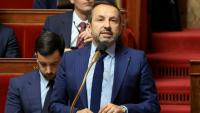 Le vice-président du Rassemblement national et député du Nord, Sébastien Chenu, à l'Assemblée nationale à Paris le 26 mai 2026
