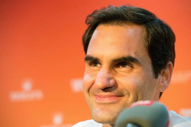 Le Suisse Roger Federer, au Cap (Afrique du Sud), le 5 février 2020