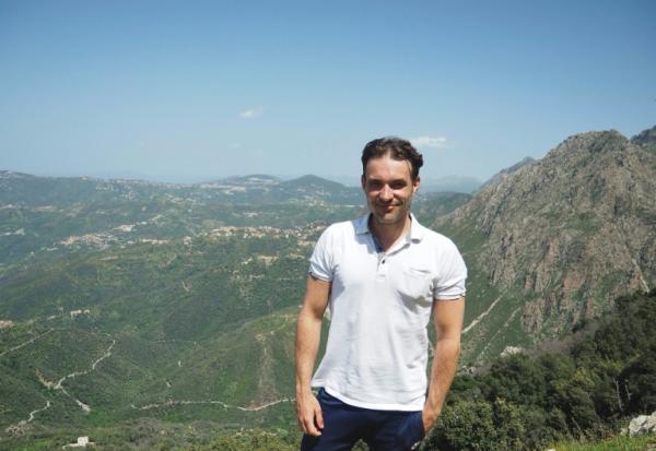 Le journaliste Christophe Gleizes, sur une photographie sans lieu ni date, diffusée le 30 janvier 2025 par sa famille