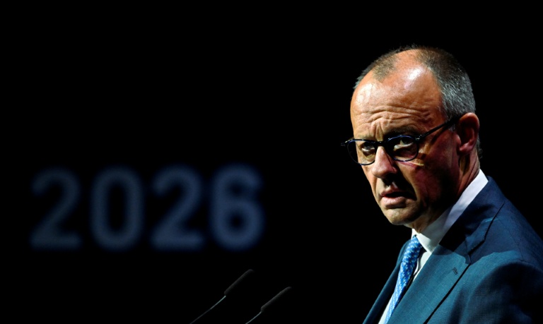 le chancelier allemand Friedrich Merz à Berlin le 20 mai 2026