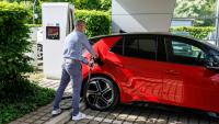 Une VW ID.3 électrique à Dresde, le 14 mai 2025
