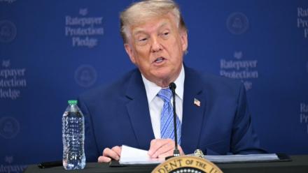 Le président américain Donald Trump, à Washington le 23 juillet 2026