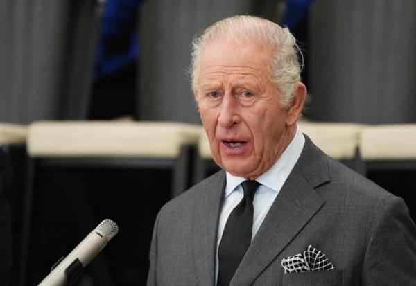 Le roi Charles III, à Aberfan au pays de Galles le 21 octobre 2026, au Royaume-Uni