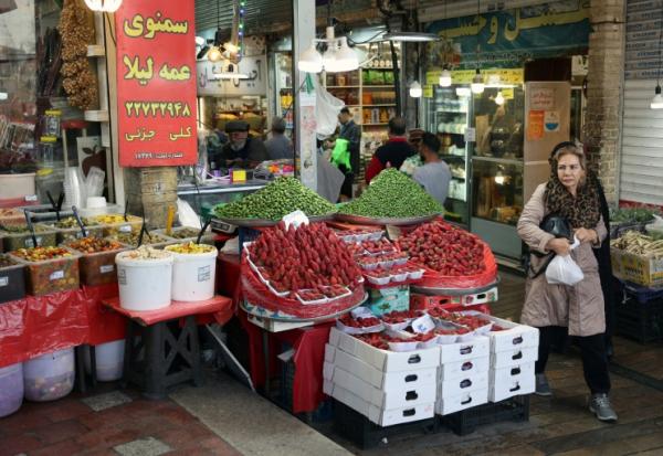 Le bazar de Tajrish à Téhéran le 24 mars 2026