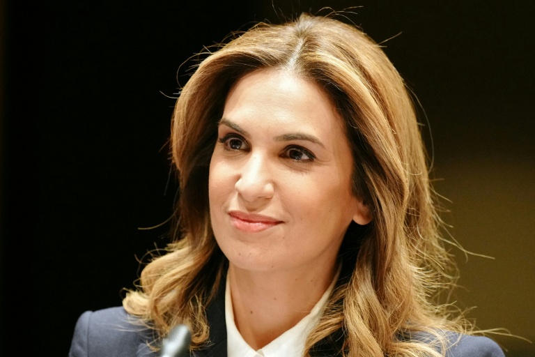 La journaliste Sonia Mabrouk, le 29 février 2024 à Paris