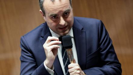 Le Premier ministre Sébastien Lecornu à l'Assemblée nationale à Paris, le 24 mars 2026