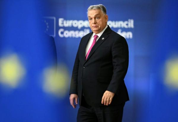 Le Premier ministre hongrois Viktor Orban, à Bruxelles, le 18 décembre 2025