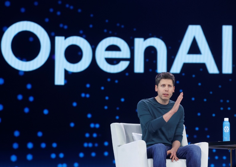 Le dirigeant d'OpenAI, Sam Altman, le 2 juin 2025 à San Francisco (Californie)