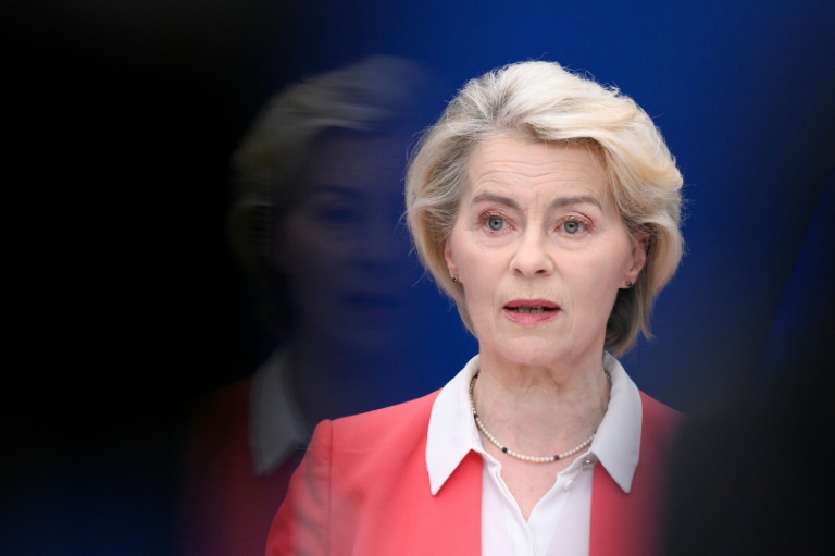 La présidente de la Commission européenne Ursula von der Leyen, à Bruxelles, le 13 juillet 2026