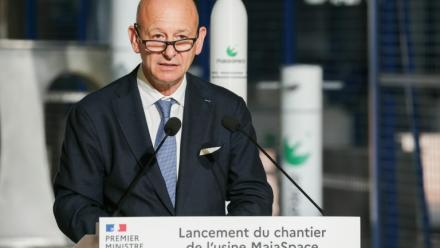 Le président exécutif d'ArianeGroup Christophe Bruneau à Vernon, près de Paris, le 4 septembre 2026 