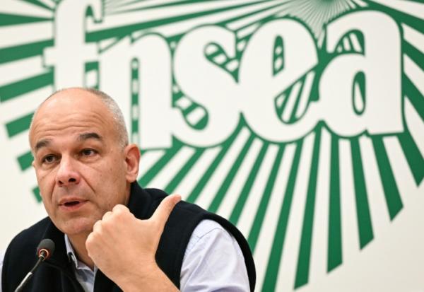 Le président de la FNSEA, Arnaud Rousseau, le 8 janvier 2026 à Paris