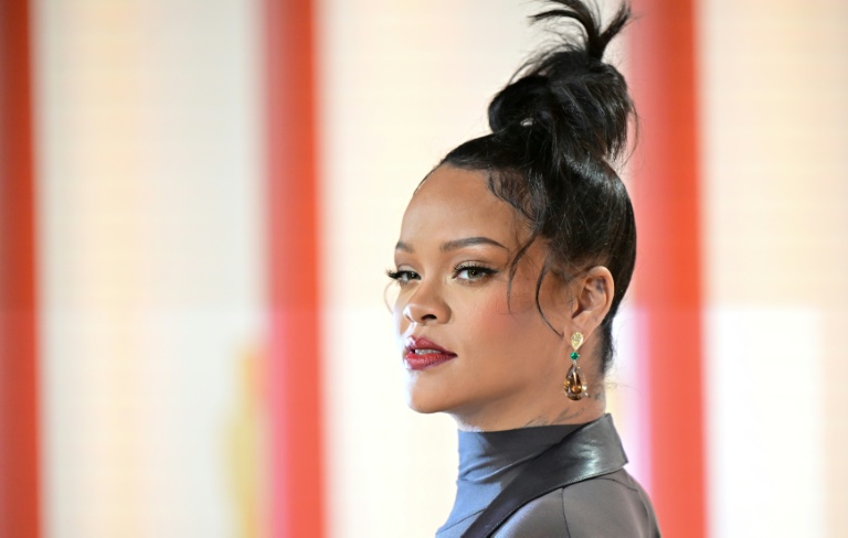 La chanteuse Rihanna à Hollywood, en Californie, le 12 mars 2023, aux Etats-Unis