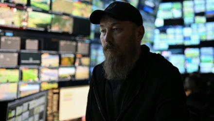 Robert Brovdi en mai 2026 dans un poste de commandement en un lieu tenu secret d'Ukraine 
