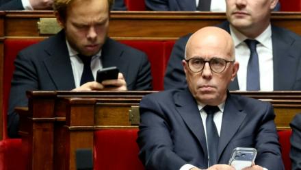 Le député UDR Eric Ciotti à l'Assemblée nationale à Paris le 3 février 2026