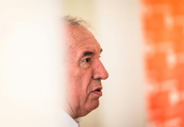Le patron du MoDem François Bayrou, le 8 septembre 2026 à Saint-Cyr-au-Mont-d'Or, près de Lyon