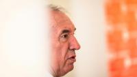 Le patron du MoDem François Bayrou, le 8 septembre 2026 à Saint-Cyr-au-Mont-d'Or, près de Lyon