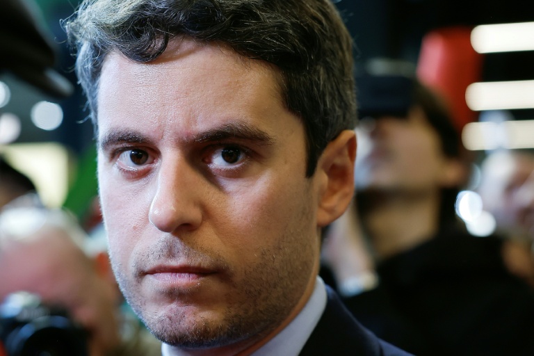 Le secrétaire général de Renaissance, Gabriel Attal, à Paris le 22 février 2026