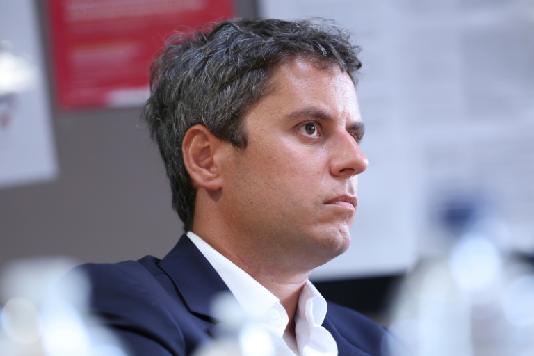 Gabriel Attal le 20 août 2026 à Aulnay-sous-Bois, en Seine-Saint-Denis