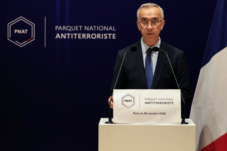 Le procureur de la République antiterroriste Olivier Christen, le 26 octobre 2026 à Paris 