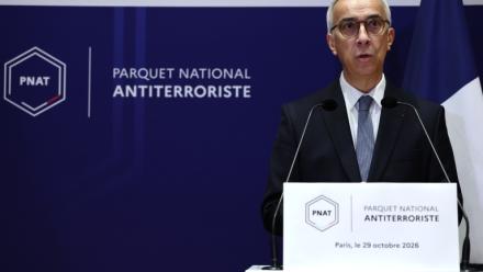 Le procureur de la République antiterroriste Olivier Christen, le 29 octobre 2026 à Paris 