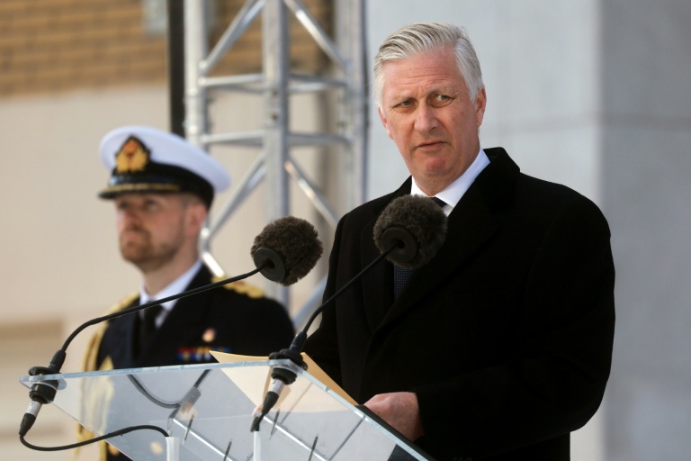 Le roi Philippe s'exprime le 22 mars 2026 aux commémorations des attentats de Bruxelles