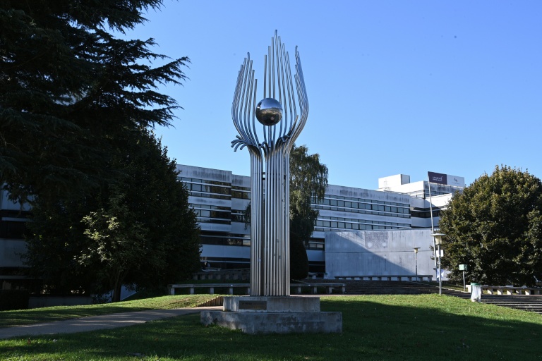 L'école d'ingénieurs CentraleSupelec de l'Université Paris-Saclay, le 8 octobre 2021 à Gif-Sur-Yvette, en périphérie de Paris