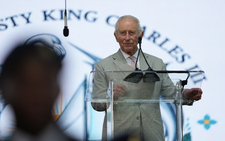 Le roi Charles III prononce un discours à Nassau, aux Bahamas, le 27 octobre 2026