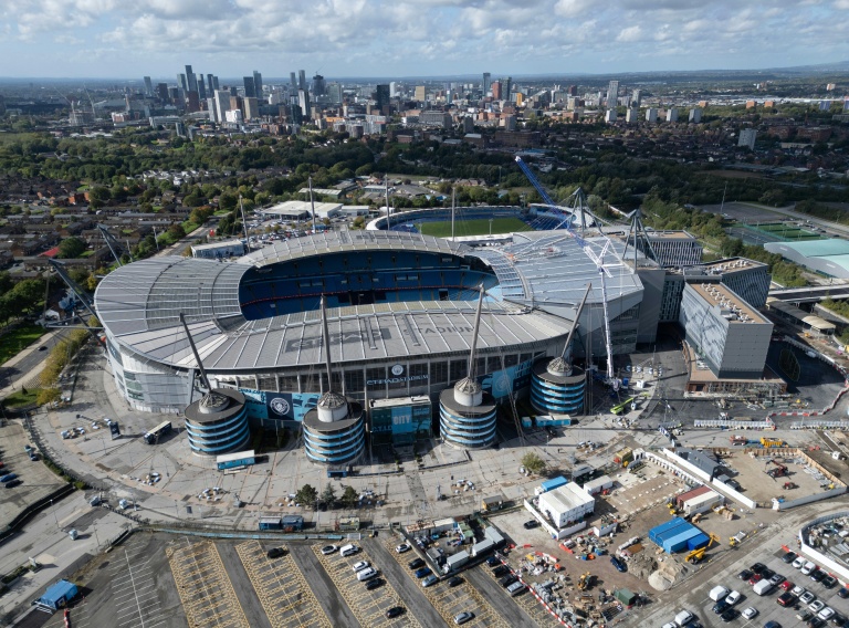 L'Etihad Stadium, le stade du club de football de Manchester City, à Manchester, dans le nord-ouest de l'Angleterre, le 30 septembre 2026