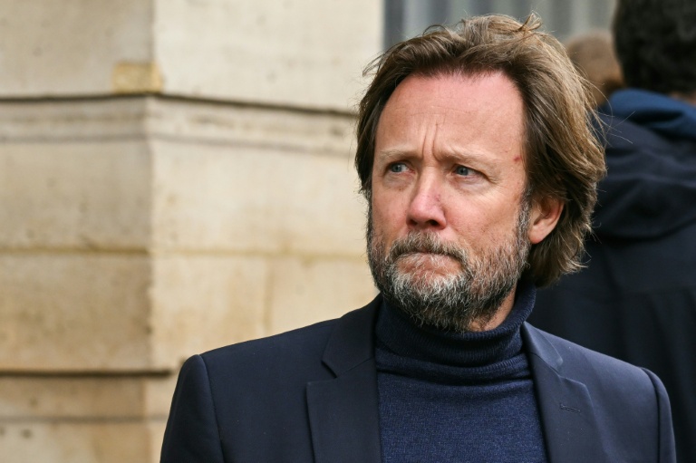 Le président du groupe socialiste à l'Assemblée, Boris Vallaud, le 11 mars 202 à Paris