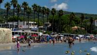 La grande plage de La Ciotat, dans les Bouches-du-Rhône le 21 août 2026