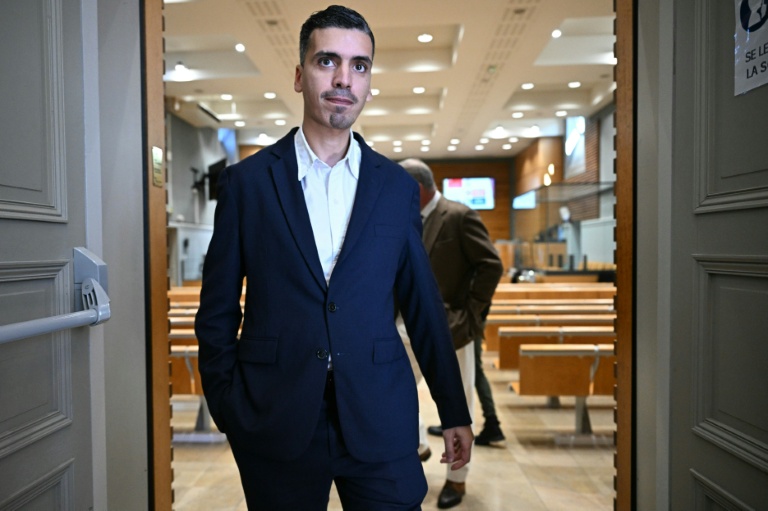 Mourad Battikh, avocat de cousins de Delphine Jubillar et de son amant, le 30 septembre 2025 à Albi