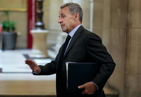 L'ex-président français Nicolas Sarkozy, le 6 mai 2026 au Palais de justice de Paris