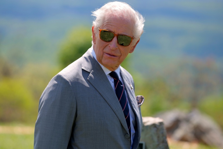 Le roi Charles III visite le parc national de Shenandoah, le 30 avril 2026, à Front Royal, en Virginie
