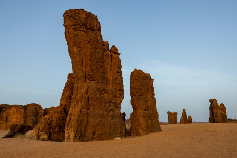 Le site d'Achwili, dans l'Ennedi-Ouest, au Tchad, le 12 juillet 2025