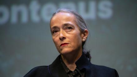 La présidente de France Télévisions, Delphine Ernotte Cunci, le 16 septembre 2022 à La Rochelle