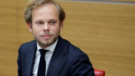 Le député UDR Charles Alloncle, le 8 avril 2026 à l'Assemblée nationale

